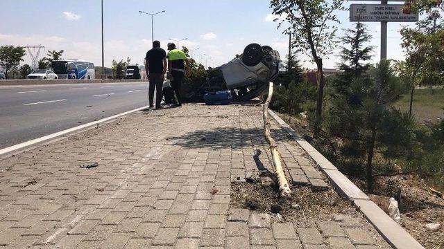 Afyonkarahisar’da Trafik Kazası; 3 Yaralı