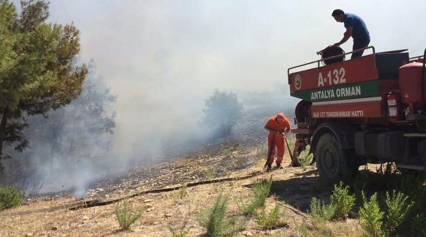 Manavgat&rsquo;ta Orman Yangını