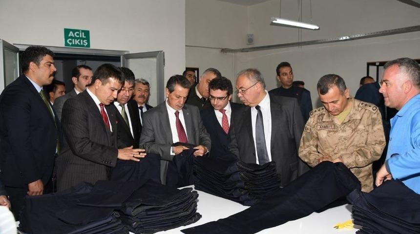 Adıyaman A&ccedil;ık Ceza İnfaz Kurumunda Tekstil At&ouml;lyesi A&ccedil;ıldı