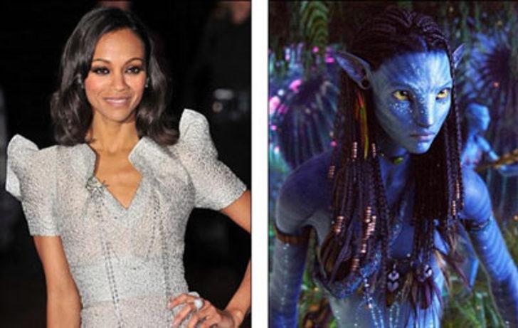 Avatar Neytiri'nin Ger&ccedil;ek Y&uuml;z&uuml;