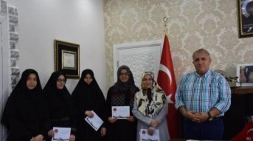 Gen&ccedil; Hafızlardan Kaymakama Ziyaret