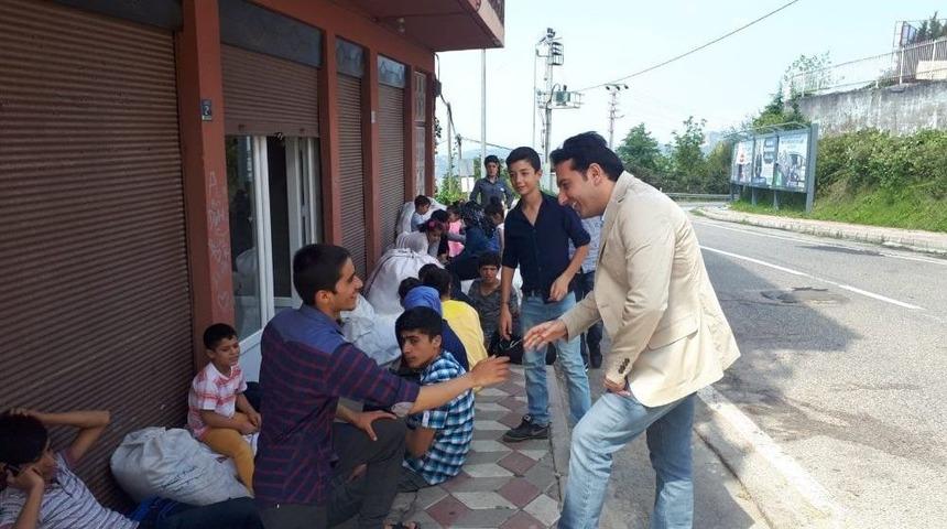 Fındık İş&ccedil;ilerinin Memleketlerine D&ouml;n&uuml;şleri Başladı