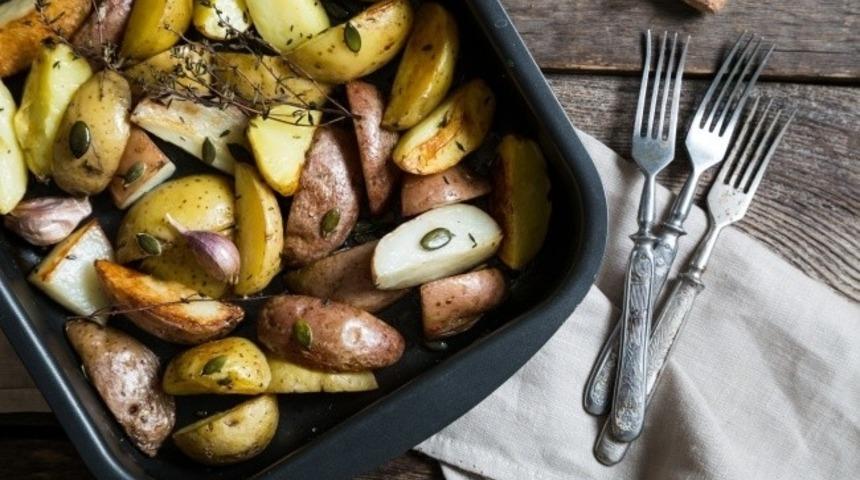 Baharatlı Elma Dilim Patates