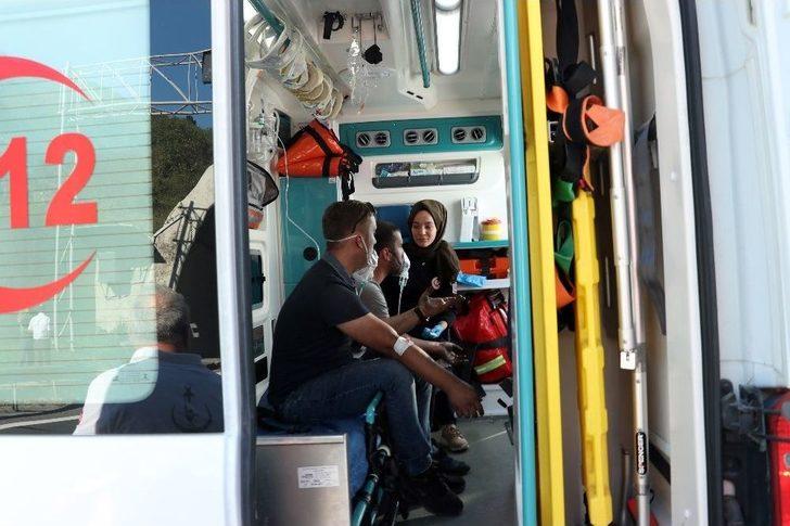 Tem İzmit Tünellerinde Otomobil Yandı, İnsanlar Tünelde Mahsur Kaldı G3