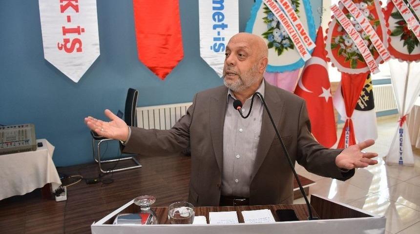 Hak-iş Ve Hizmet-iş Sendikası Genel Başkanı Arslan: "t&uuml;rkiye Yedi D&uuml;vele Karşı M&uuml;cadele Ediyor"