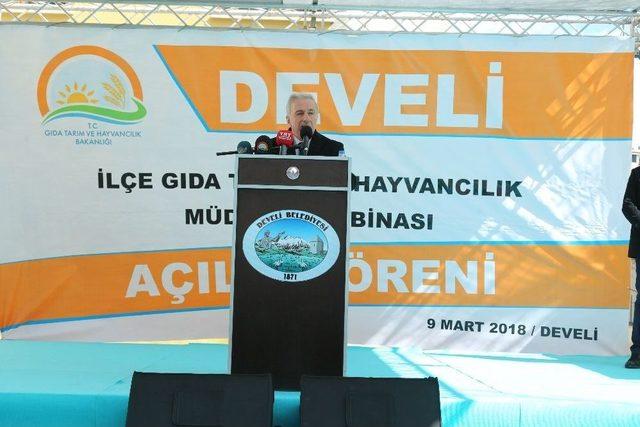 Gıda Tarım Ve Hayvancılık İl Müdürlüğü’nün Yeni Hizmet Binaları Açıldı