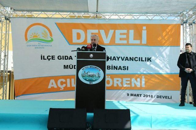 Gıda Tarım Ve Hayvancılık İl Müdürlüğü’nün Yeni Hizmet Binaları Açıldı