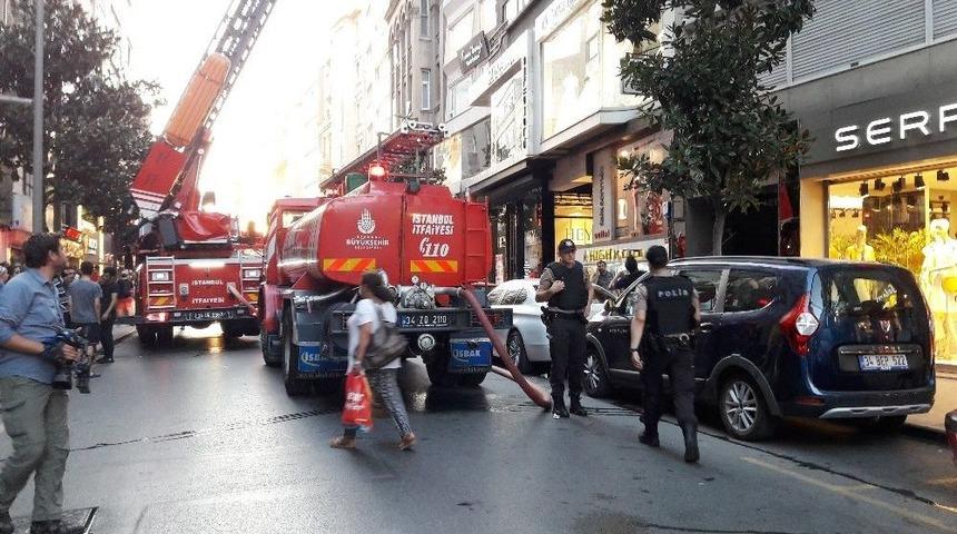 Nişantaşı&rsquo;nda Korkutan Yangın