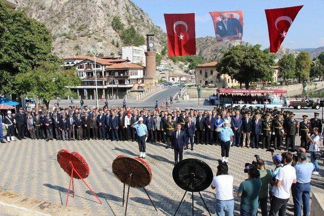 Amasya’da 30 Ağustos Zafer Bayramı Kutlandı