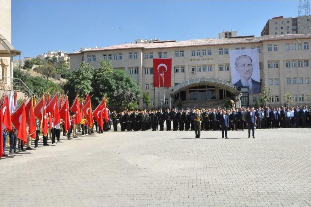 Şırnak&rsquo;ta 30 Ağustos Zafer Bayramı Kutlandı