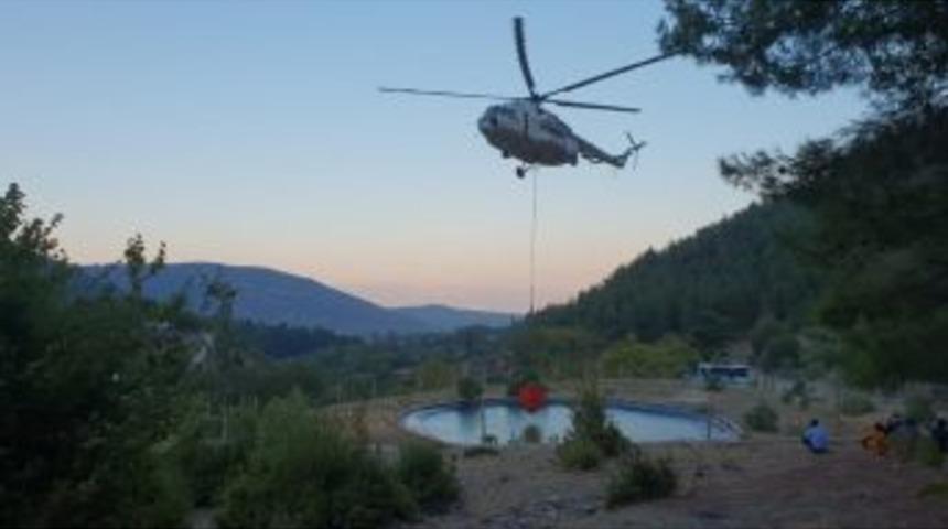 Amanoslar&rsquo;da Orman Yangını