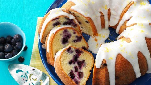 Limonlu Yaban Mersinli Anne Keki