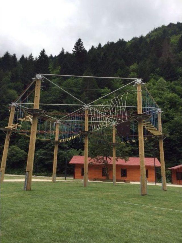 Uzungöl Tabiat Macera Parkı Tamamlandı