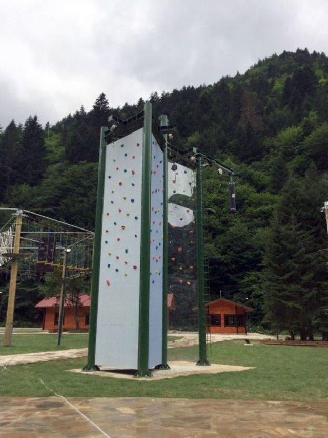 Uzungöl Tabiat Macera Parkı Tamamlandı