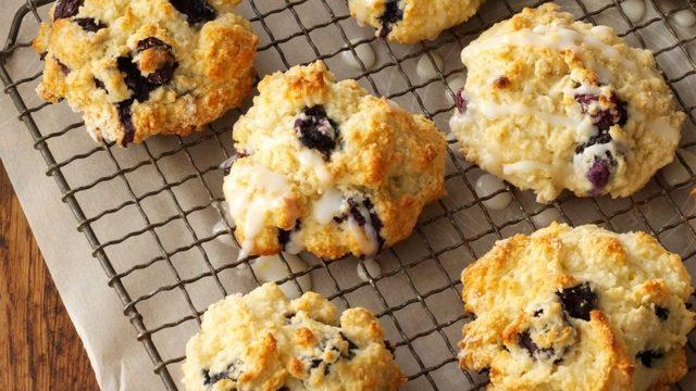 Yaban Mersinli Limonlu Kurabiye