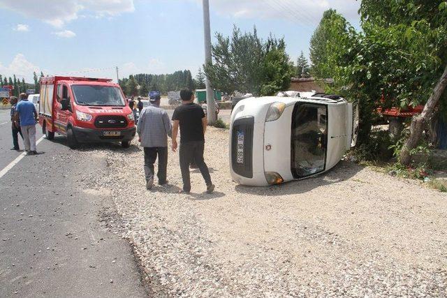 Beyşehir’de İki Ayrı Trafik Kazası: 4 Yaralı
