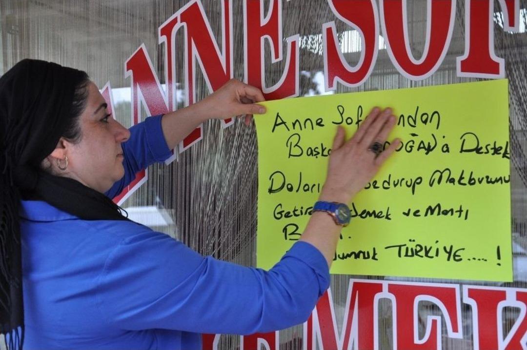 Karslı Esnaftan Başkan Erdoğan&rsquo;a Destek