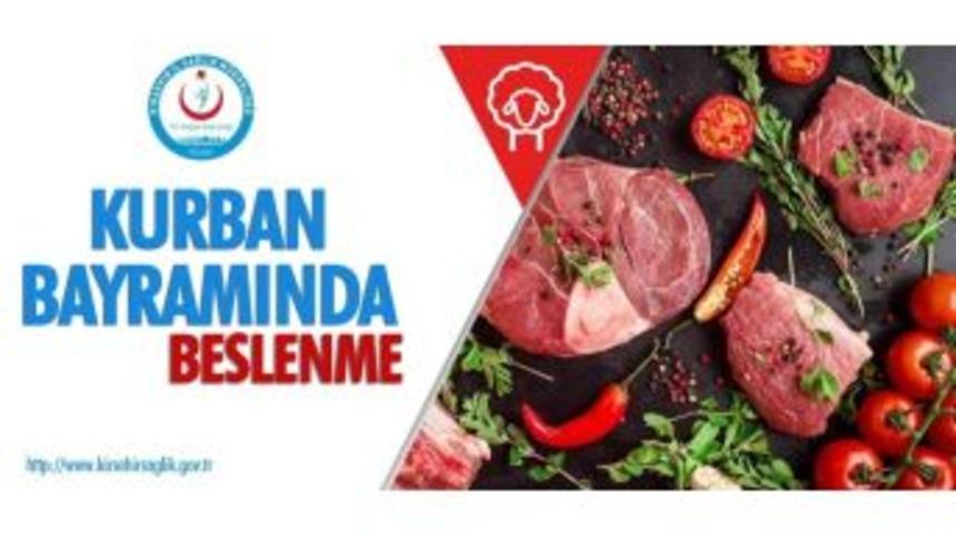 Sağlık M&uuml;d&uuml;rl&uuml;ğ&uuml;nden Kurban Bayramında Beslenme Uyarısı