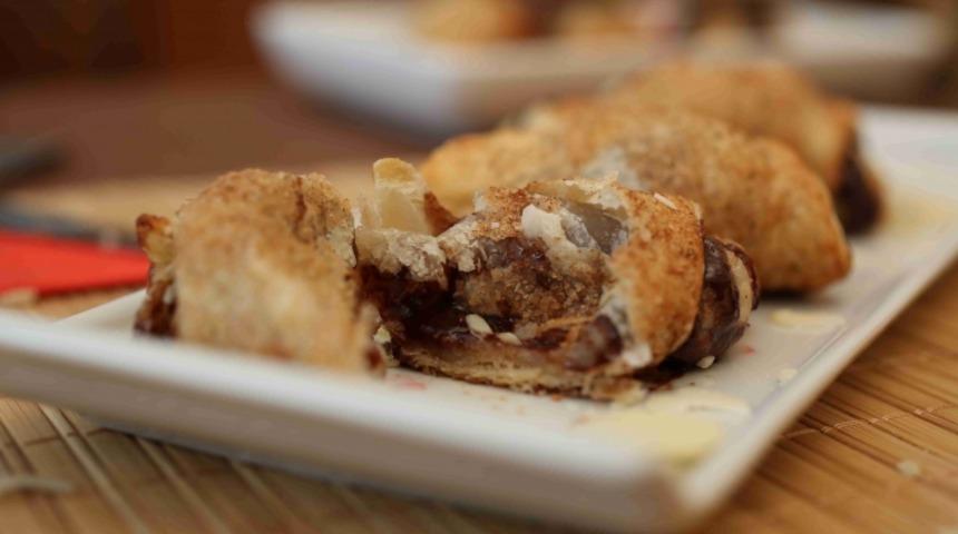 Muzlu Nutella Sarmalı