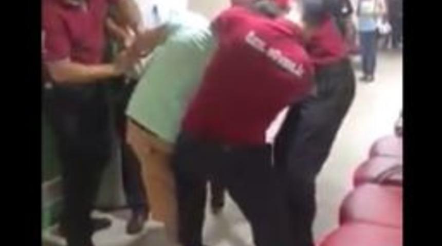 (&ouml;zel Haber) Doktoru Tehdit Edip Tekmeyle Saldırdı