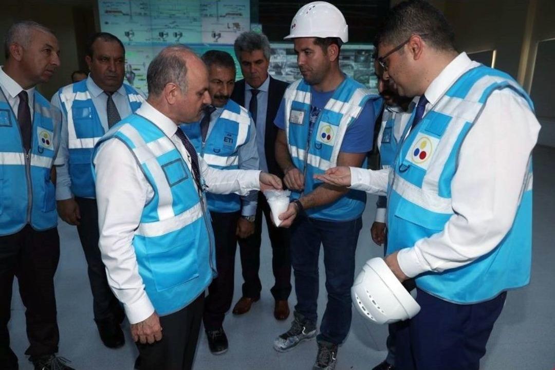 Vali &Ccedil;akacak, Eti Maden Kırka Bor İşletmesi&rsquo;ni Ziyaret Etti