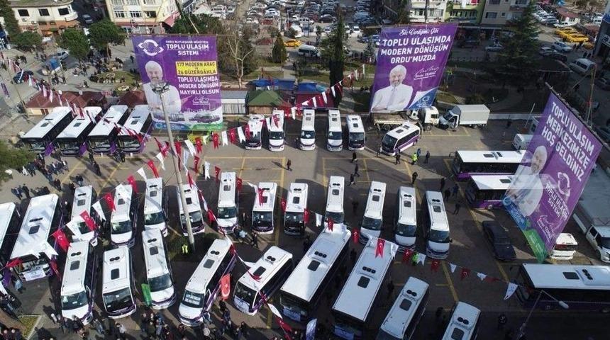 Ordu&rsquo;da Kırsal Kesime Toplu Taşıma