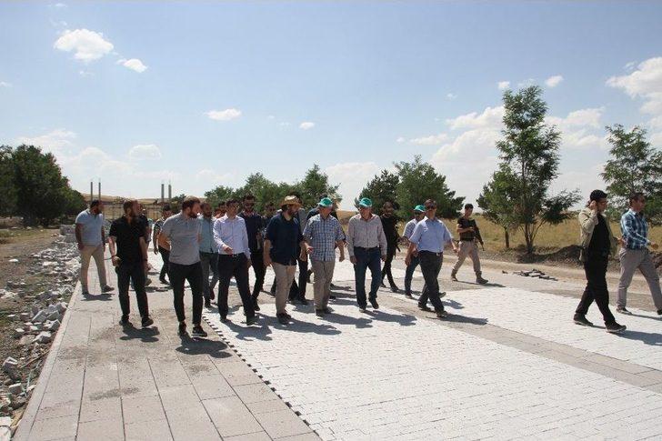 Vali Yıldırım Tarihi Milli Park Çalışmalarını Denetledi G2