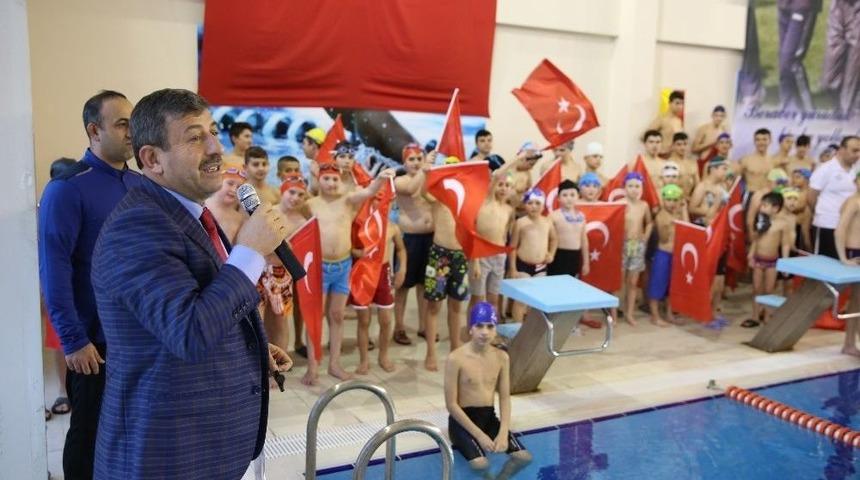 Darıcalılar, &Uuml;cretsiz Havuzlara Yoğun İlgi G&ouml;steriyor