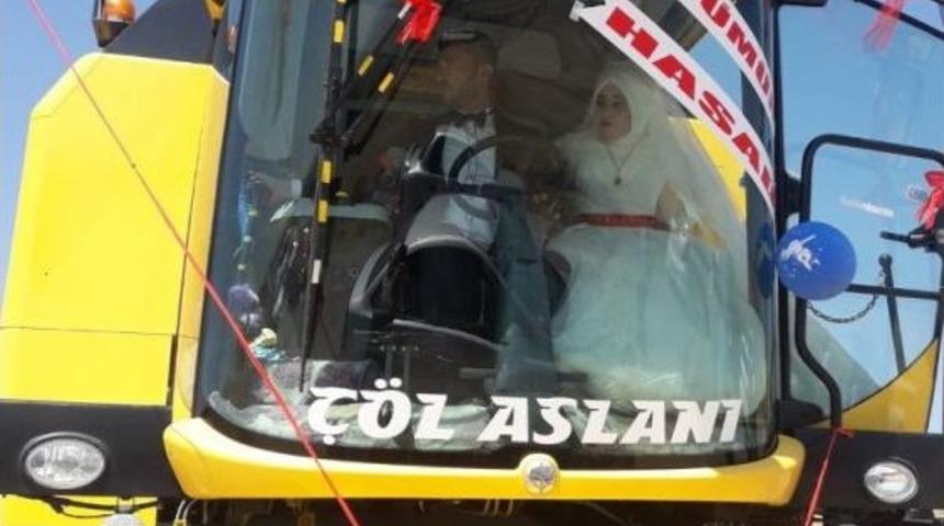 &Ccedil;ocukluk Hayaliydi Ger&ccedil;ekleşti, Bi&ccedil;erd&ouml;veri Gelin Arabası Yaptı