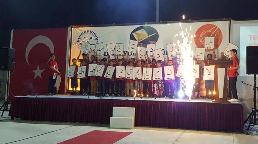 D&ouml;rtyol&rsquo;da Yatılı Yaz Kur&rsquo;an Kursu Yıl Sonu Etkinliği D&uuml;zenlendi