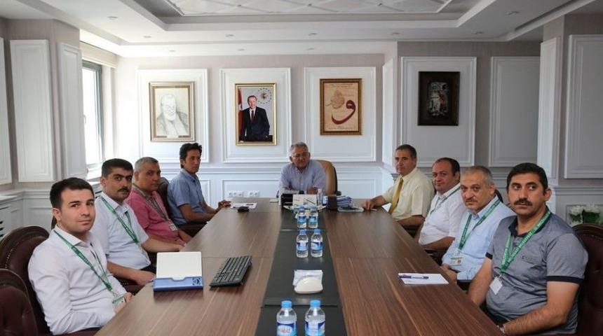 Melikgazi Belediyesi’nde Plan Ve Proje Müdürlüğü Toplantısı