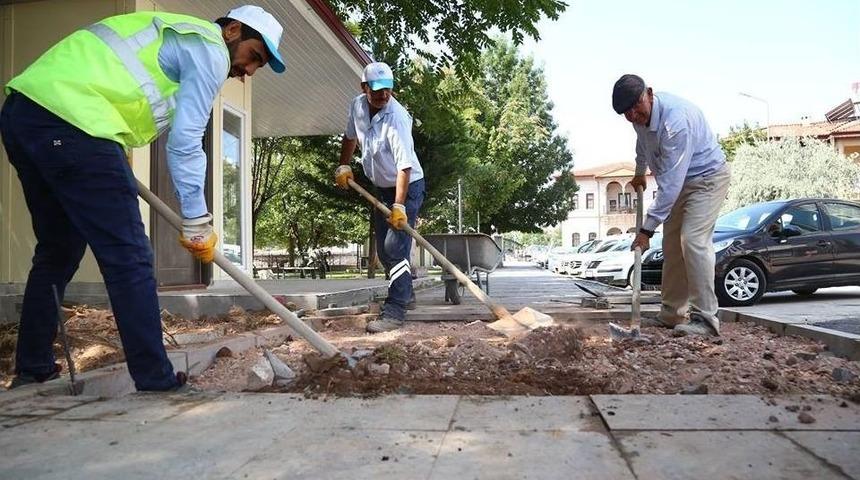 Aksaray’da Belediye Çalışmaları Sürüyor