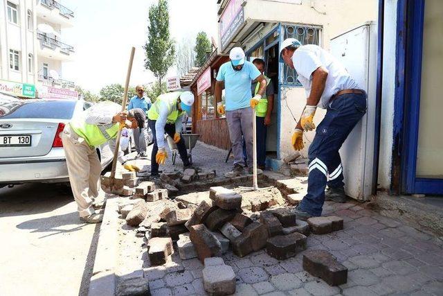 Aksaray’da Belediye Çalışmaları Sürüyor