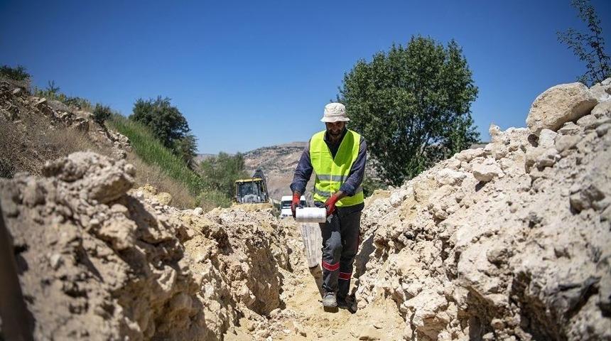 Arapgir Bostancık’a Yeni İçmesuyu Hattı