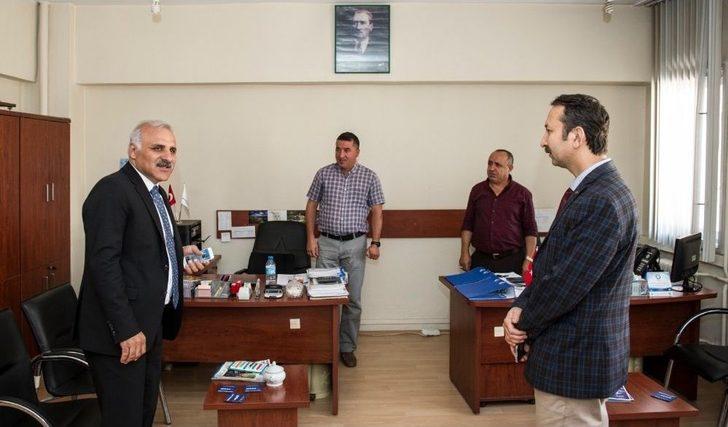 Vali Zorluoğlu’ndan Kamu Kurumlarına Ziyaret G2