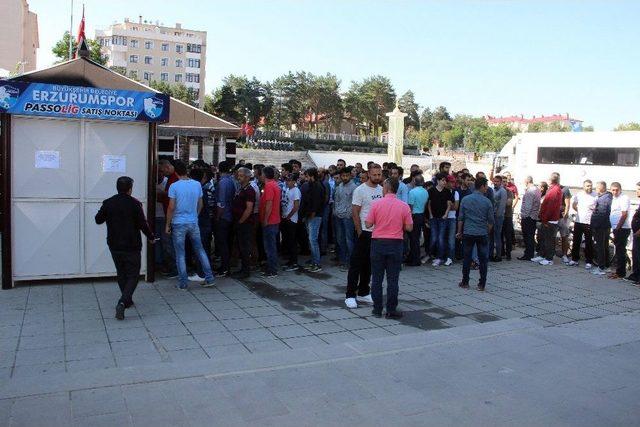 Erzurum’da Beşiktaş Maçı Biletlerine Yoğun İlgi