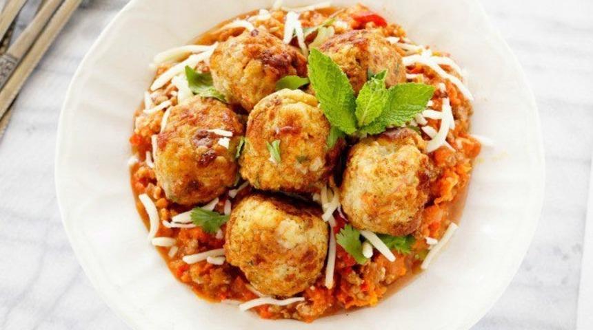 Mozarellalı Tavuk Köfte