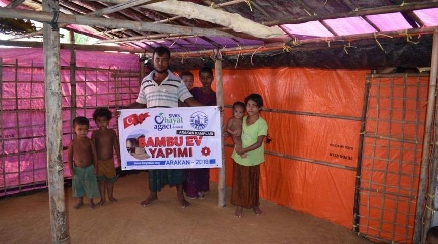 Su Kuyusu, Banyo Ve Bambu Evler Tamamlandı