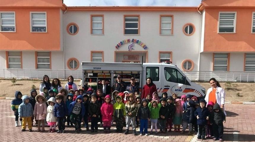 Kardelen Koleji Anaokulu &Ouml;ğrencilerine Afet Eğitimi Verildi