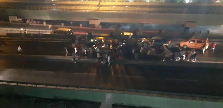 Bayrampaşa’da 9 Aracın Birbirine Girdiği Anlar Kamerada G2