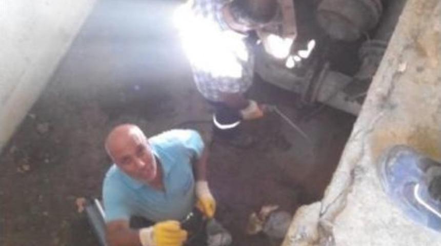 G&ouml;lbaşında Su Depolarına Bakım Yapıldı