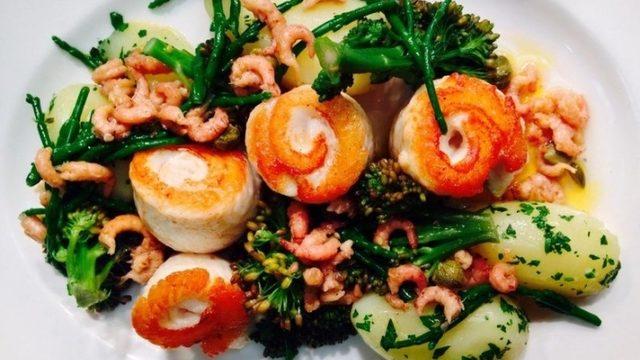 Karidesli Börülce Salatası