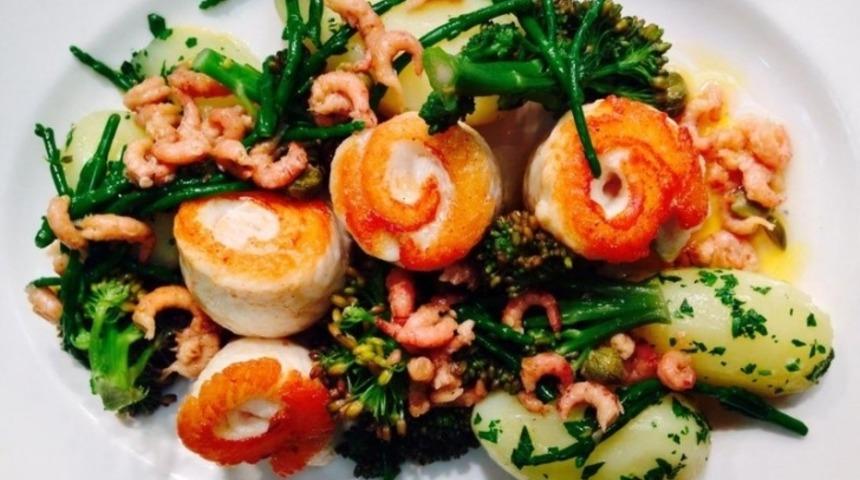 Karidesli Börülce Salatası