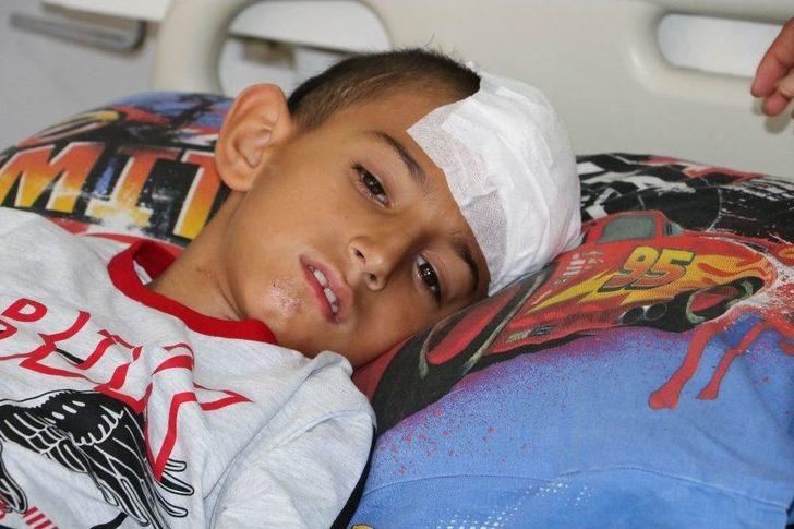 Başına Demir Saplanan 7 Yaşındaki Fırat, Hayati Tehlikeyi Atlattı G2