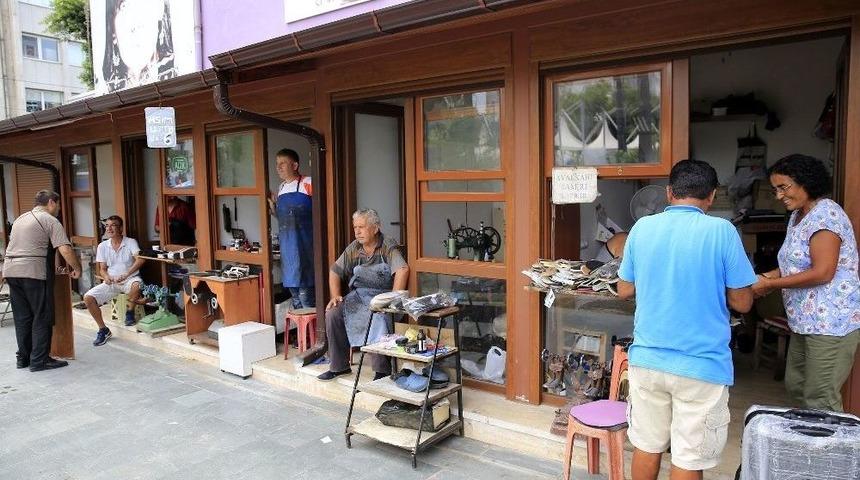 Ayakkabıcı Esnafı Sobacılar &Ccedil;arşısı&rsquo;na Taşındı