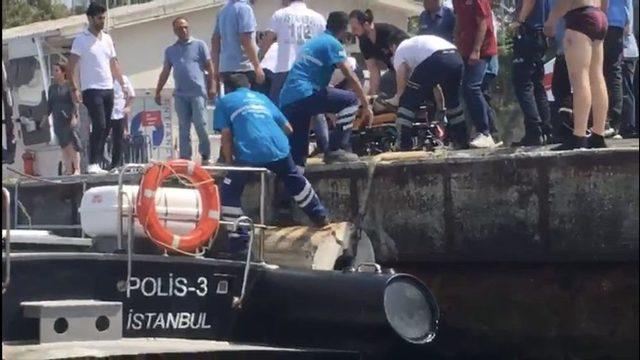 (özel) Sarayburnu Sahilinde Can Pazarı Kamerada: 1 Ölü