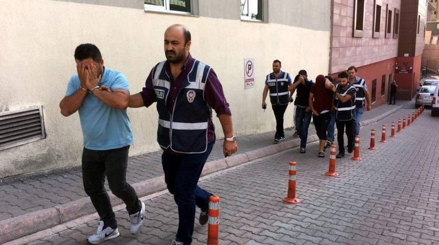 Mazot Hırsızları Yakalandı