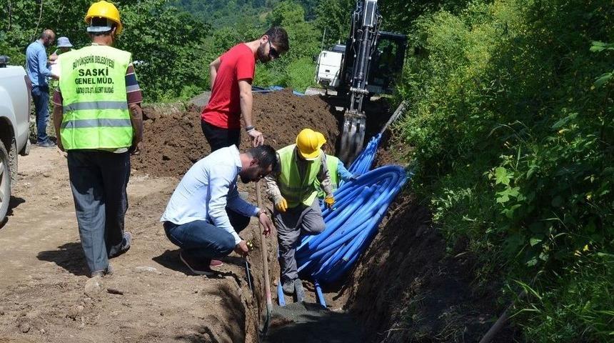 Kırsal Kesimin İ&ccedil;me Suyu Sorunu &Ccedil;&ouml;z&uuml;l&uuml;yor