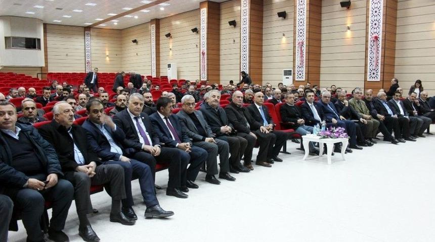 Şeker Fabrikasının &Ouml;zelleştirme S&uuml;recine İlişkin İstişare Toplantısı D&uuml;zenlendi