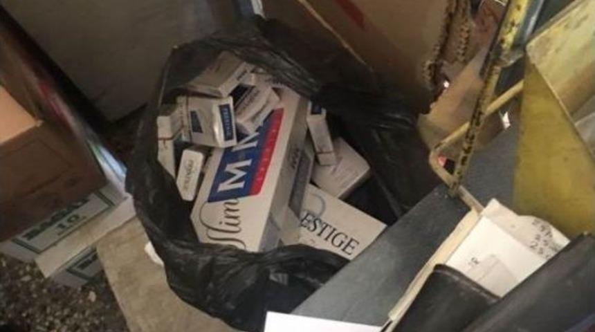 Muş’ta Bin 655 Paket Kaçak Sigara Ele Geçirildi